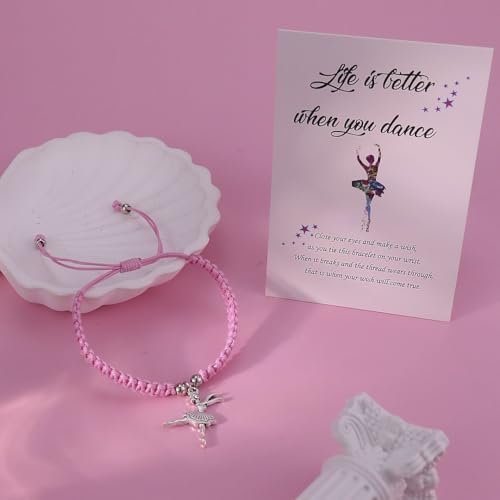 Dance Recital Gifts for Daughter Ballet Ballerina Brecelet Cute Ballet Ballerina Accessories Dainty Christmas Accessorie4