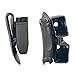 Double Magazine Pouch Fit Glock 17 19 22 23 26 27 31 32 33 34 35 37 38 39-9mm .40 Cal Dual Stack Mag Holder | Polymer Paddle Holster | 360°Adjustable Cant | Ambidextrous | Outside Waistband | Black