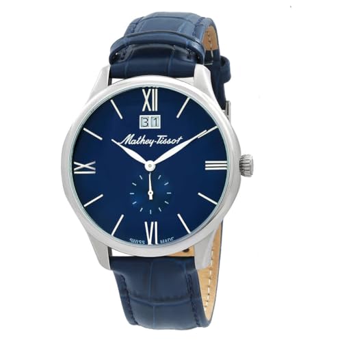 Mathey-Tissot Edmond H1886QABU montre homme quartz bleu d'exception