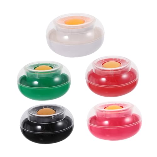 MOTHNUR 5 Almohadillas Humectantes Para Dedos De Esponja Suave, Antideslizantes Para Contar Dinero y Documentos, Emulsión Hidratante, Adecuado Para Tareas De Clasificación Oficina y Banco