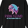 Pink Floyd in The Flesh Tour Crew Neck Long Sleeve Black Adult Tee-Large #1