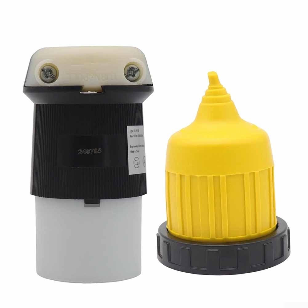 Presa di alimentazione efficiente da 30 Amp 125 V per camper e barche copertura impermeabile