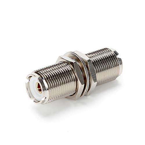 Conector UHF hembra a hembra tipo SO-239/PL259 5 unidades miniatura 6
