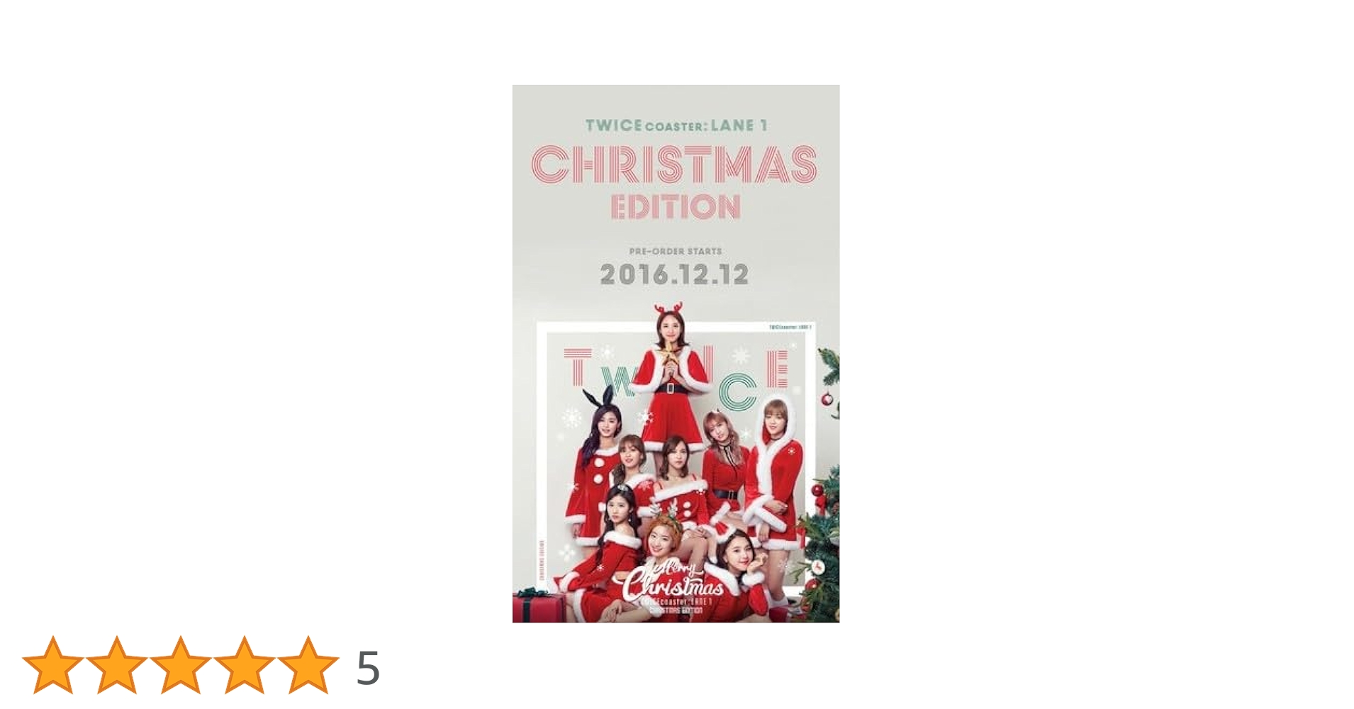 【激レア】TWICE coaster lane1 クリスマスエディション ツウィ TWICE TWICE coasterlane1 クリスマスエディション
