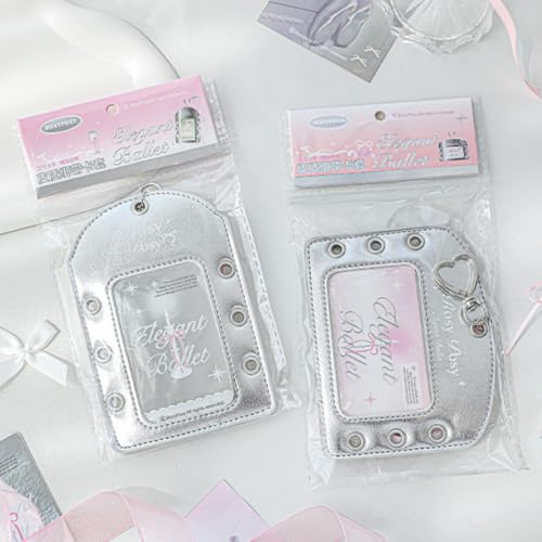 Cute Id Card Holder Coquette Kawaii Stuff Teen Girlt Rendy Stuff Mini Wallets for Women (Horizontal Version)3