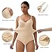 Imagen de SHAPERX Body Reductor Mujer Sin Costuras Shapewear Bodysuit Control de Abdomen Faja Moldeadora con Copas Removibles