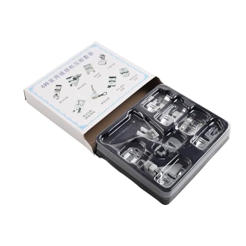 Kit de 8 Pies Prensatelas para Máquina de Coser miniatura 6
