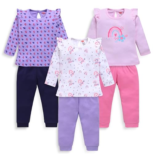 Image of LuvLap Baby-Girls F /S Girls Top & Pyjama Set
