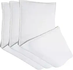 Absorvente Reutilizável Forro Lavável Para Fralda Ecológica de Bolso Tecido Kit com 3 Unidades Moletom 3 Camadas