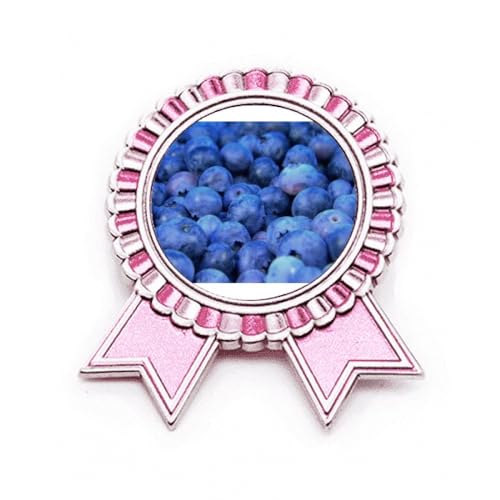 Broche pin médaille de récompense rose, le cadeau idéal et original