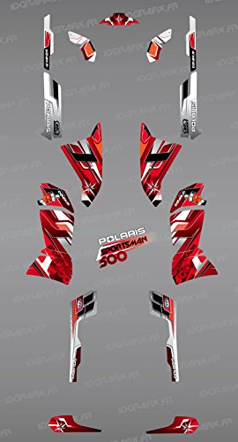 Kit déco Red Pics Polaris 500 Sportsman par IDgrafix