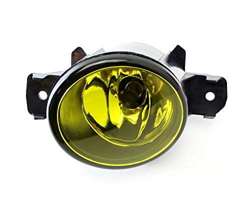 image for iJDMTOY Pair of Selective Yellow Lens Halogen Fog Lamps Compatible wit