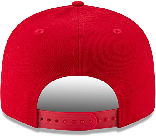 Gorra New Era Unisex MLB 9Fifty Ajustable Roja miniatura 4
