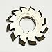 8Pcs Gear Cutter High Speed Steel Milling Cutter 20° Pressure Angle Cutting Tool Industrial Supplies M2 PA 20° Degree #1-8 Bevel Involute Gear Milling Cutter HSS Module
