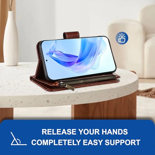 Étui Honor90Lite avec rangement cartes et support de visionnage horizontal