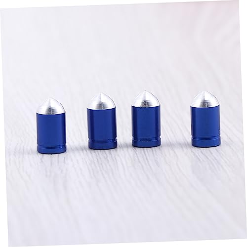 FAVOMOTO 12pcs Tapas de Válvula para Neumáticos de Bicicleta en Aleación de Aluminio Anodizado para Montaña, Previene Suciedad y Lluvia, Fácil Instalación, Decoración para Neumáticos miniatura 6