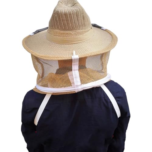 Evita picaduras con este sombrero de apicultor con velo y guantes de flexibilidad máxima 6
