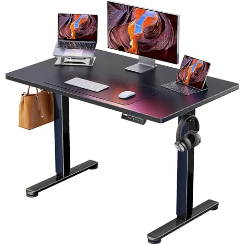 ErGear Small Height Adjustable Electric Standing Desk, 40 x 24 In...