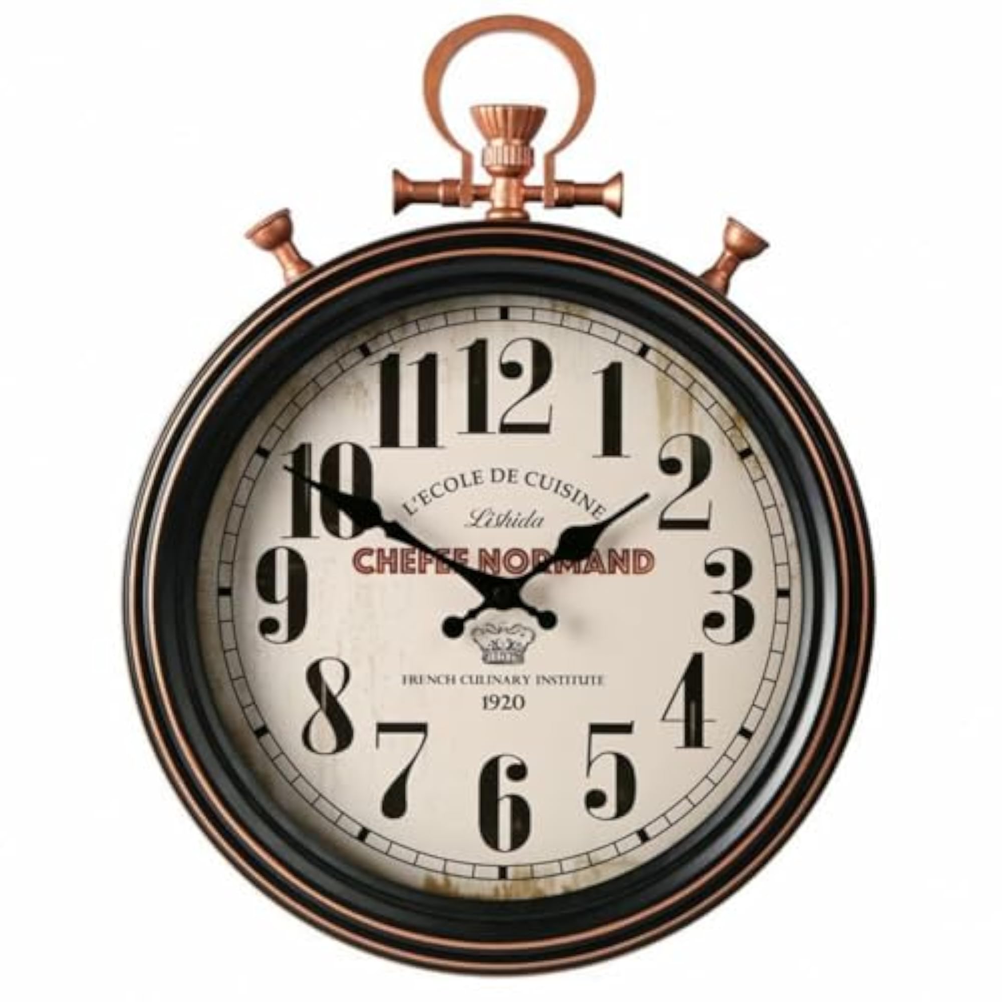 European Design Vintage Wall Pocket Watch Timepiece
