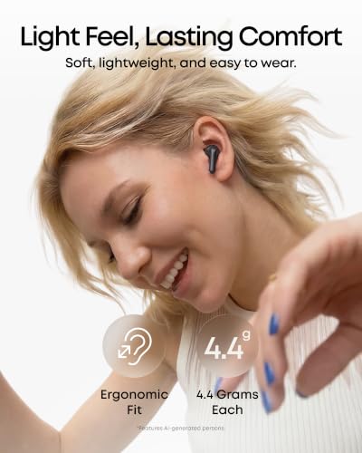 Image of Soundcore Anker P42i Wireless Earbuds with Adaptive ANC for Daily Noise