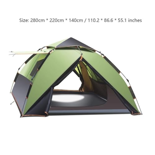 Carpa automática doble capa para 3-4 personas miniatura 2