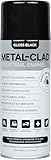 METAL-CLAD Paints For Industry Industrial Enamel, Aerosol Spray Paint - Steel Metal Iron Machinery - 1 Can (Gloss Black) 8-S-3313