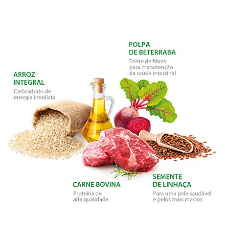 Ração BAW WAW Natural Pro para cães raças pequenas sabor Carne e Arroz - 2,5kg