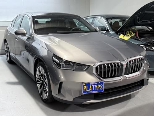 Image of CravenSpeed Platypus License Plate Mount Compatible with BMW 5 Series /i5 [G60] | 2024-2026 | No Drilling | Installs in Seconds | Made of Stainless Steel & Aluminum | Made in USA