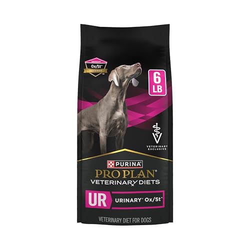 Purina Pro Plan Veterinary Diets UR Urinary Ox/St Canine Formula Dog Food Dry Kibble - 6 lb. Bag