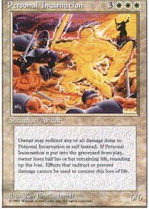 Magic The Gathering - Encarnación personal - Cuarta Edición