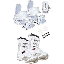 Symbolic Northwave Legend Snowboard Blem Boots White Bindings Package Women 5 6 7