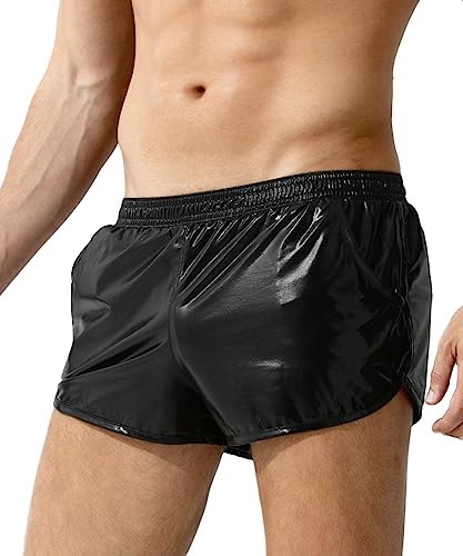 Casey Kevin Sexy Unterwäsche für Mann, Festival Outfit Herren, Glitzer Kurze Hose Herren