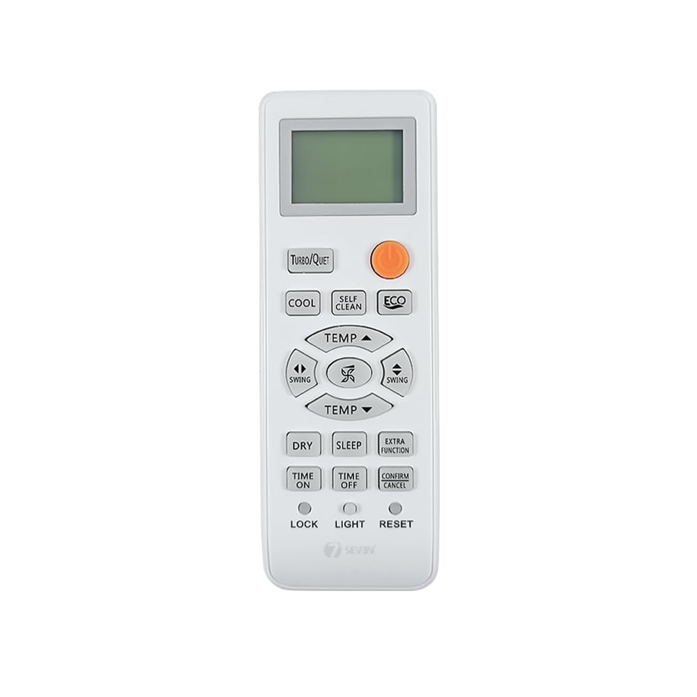 7SEVEN® Compatible with Haier Inverter Ac Remote Original Model AC131F Suitable for Split and Window 1 1.5 2 Ton Self Clean Air Conditioner Choose Remote When Key Match Exactly-image-42