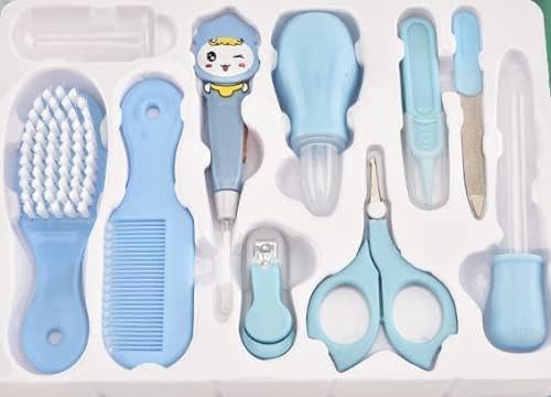 TRODEEX Cute Plastic Portable Baby Care Kit Nursery Kids Healthcare and Grooming Set Manicure and Pedicure Accessories for New Born Babies Toddler Kids-image-26