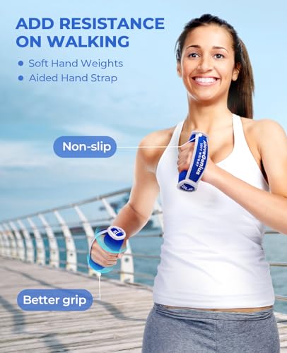 Hand Weights for Women Men, Soft Dumbbells Set of 6(1lb 2lb 3lb Each Pack) for Dumbbell Walking Weight Sets with Hand Strap, Pink Weights for Workout Running, Pilates, Yoga, Jogging and Physical Therapy, Gifts for Women3