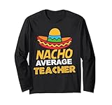Photo Gallery nacho average teacher maglia a manica Photo Gallery nacho average teacher maglia a manica