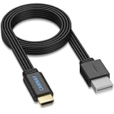 CAMWAY Wii to HDMI Converter - 1080P 5ft Wii HDMI Adapter Male Cable for Full HD Device, Compatible with Wii, Wii U, HDTV, Monitor, Supports All Wii Display Modes,Plug and Play,Black