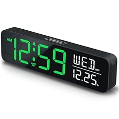 Peakeep Large Display Digital Alarm Clock for Bedrooms, Date Day of Week Desk Table Clocks for photo Peakeep Large Display Digital Alarm Clock for Bedrooms, Date Day of Week Desk Table Clocks for