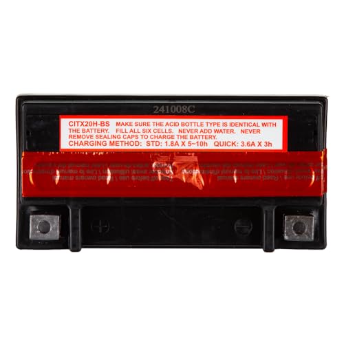 Image of Interstate Batteries YTX20H-BS Powersports Battery 12V 18Ah 310CCA AGM