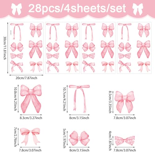 Vinilo Decorativo Arco Rosa para Pared 28 Piezas miniatura 3