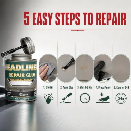 LXSZRPH Heat Resistant Headliner Glue