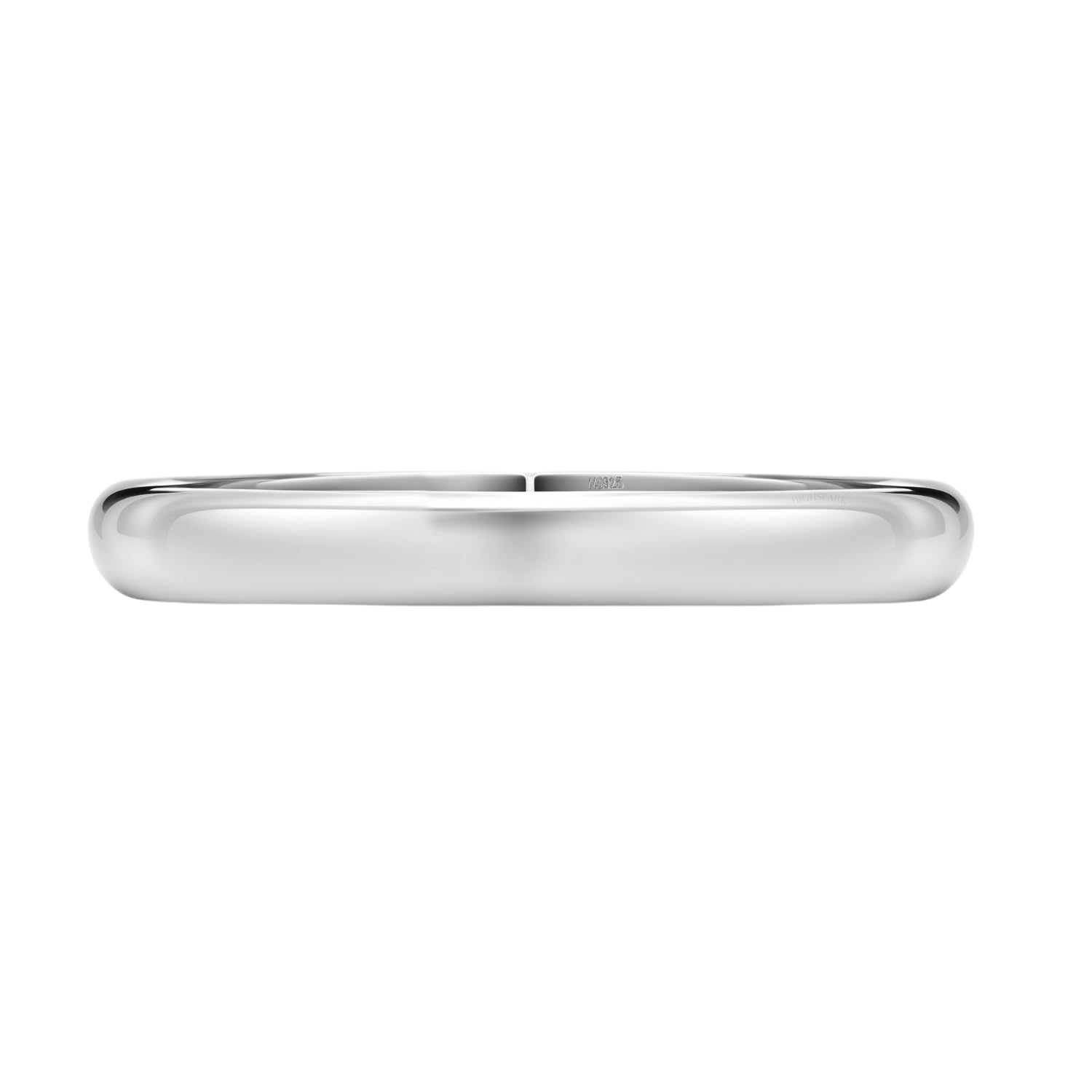 highspark 925 Sterling Silver Rings | Adjustable Contemporary Style | Lovely Gift for Women & Girls - Band Smooth-picture-15