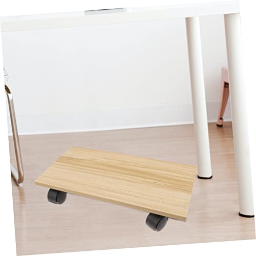 Soporte para torre de computadora DOITOOL con ruedas ajustables para escritorio, soporte móvil para PC para oficina en casa miniatura 3