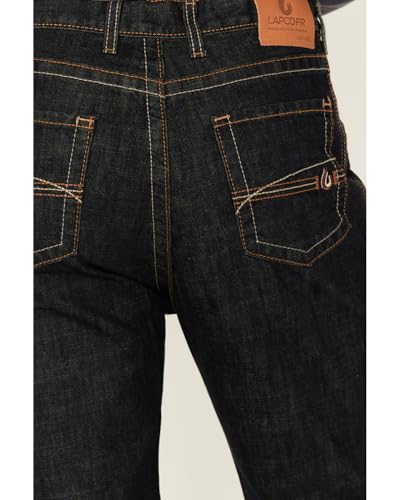 LAPCO Men's Fr Modern Jeans Dark Blue 33W x 34L4