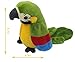 Vincilee Talking Parrot Repeats What You Say Mimicry Pet Toy Plush Buddy Parrot Toy for Kids,Talking Toy Bird Interactive Children Gift (Green)