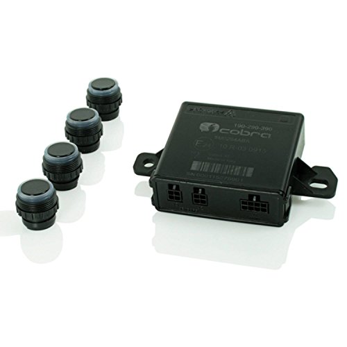 Cobra ParkMaster Kit R394 inklusive Steuergerät und 4 Sensoren, für Heck, Einparkhilfe mit Ultraschallsensoren