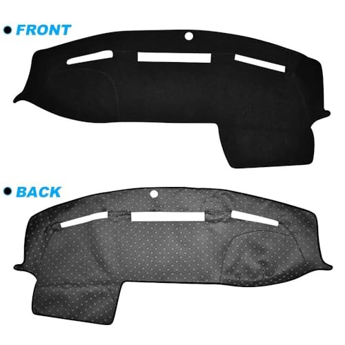 Protector de salpicadero para Dodge Ram anti reflectante que disipa el calor solar en cabina 4