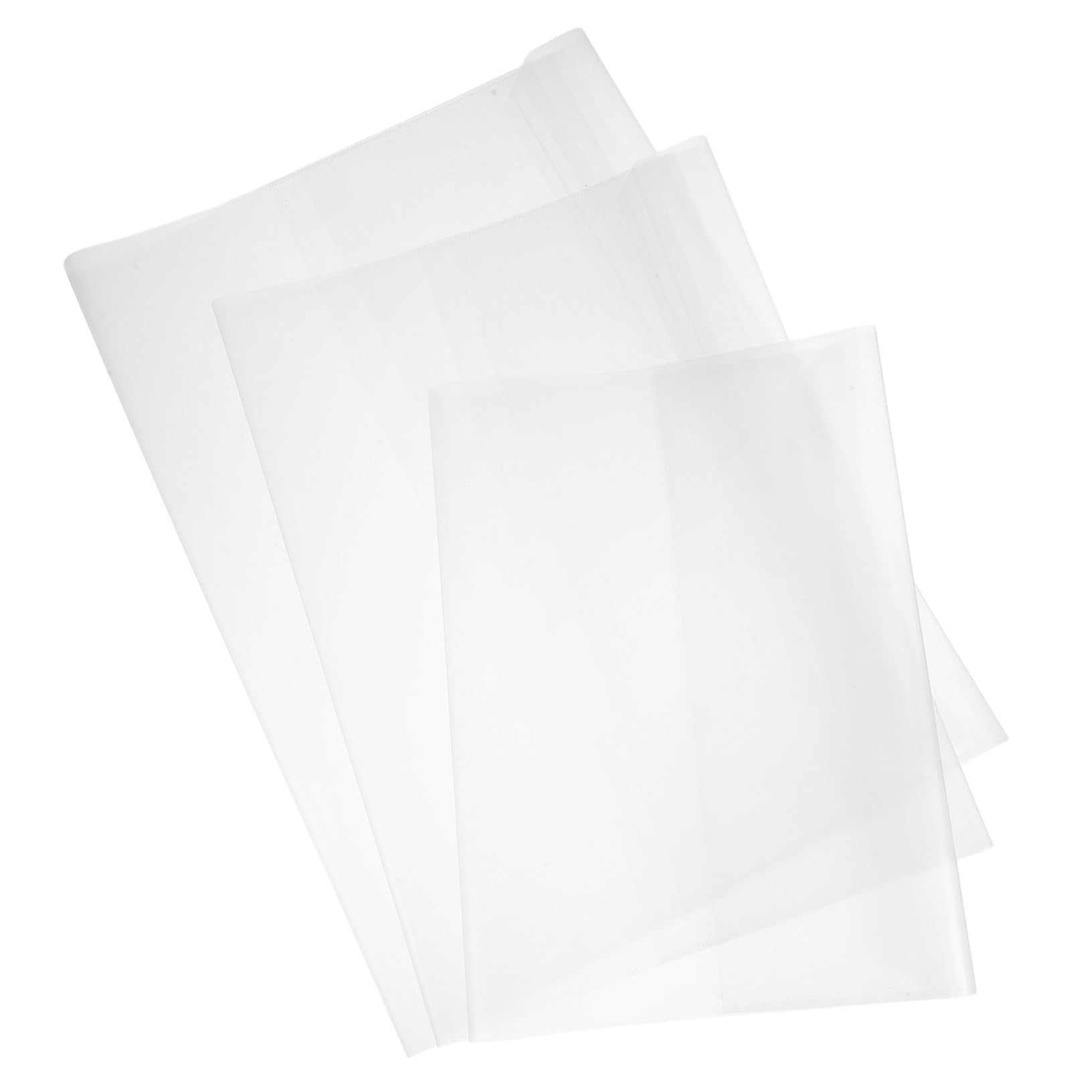 60 Pezzi Copertine Trasparenti Protettive per Libri Scolastici Pellicola Spessa e Resistente per Custodie Protettive per Libri in Film Chiaro Facili da Installare e Impermeabili