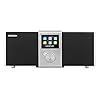 NOXON Nova II Internet/DAB+ Radio met Spotify, 50W zwart/zilver