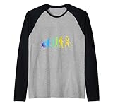 Croquet Evolution lustige Krocket-Stock-Figur Raglan